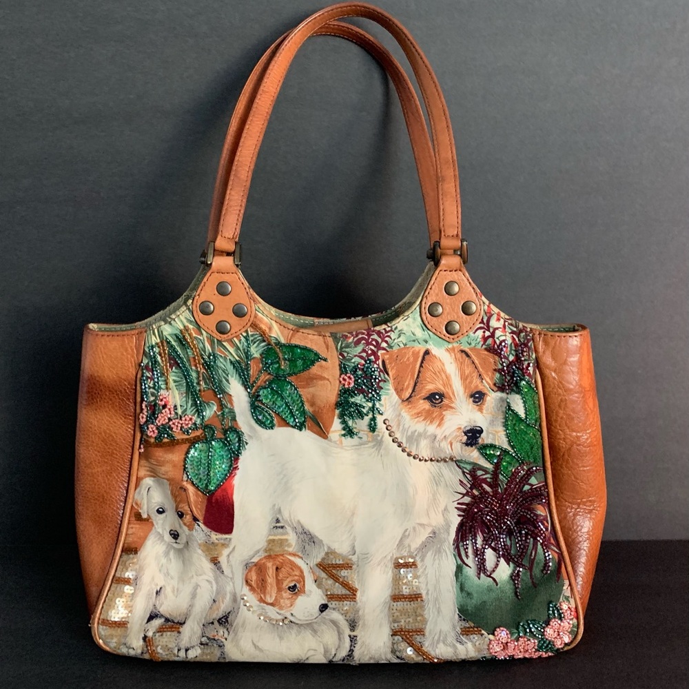 Isabella Fiore Leather Handbag Used